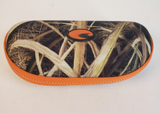 Costa Del Mar Mossy Oak Shadow Grass Camo Orange Sunglass Case Hard Shell 2013