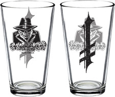 DEATHWISH DEALERS CHOICE PINT GLASS