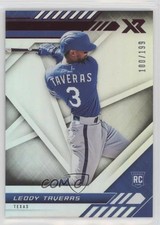 2021 Panini Chronicles Xr Red 100/199 Leody Taveras #18 1i3m