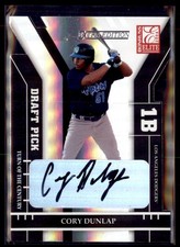 2004 Donruss Elite Baseball Extra Edition Black /100 Cory Dunlap 225 RC Auto