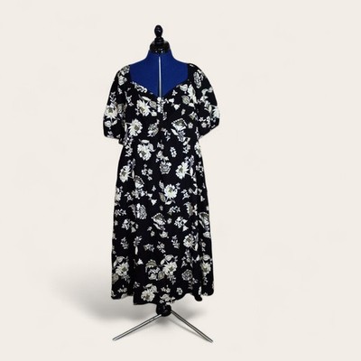 Bloomchic Floral Print Midi Dress Size 22/24