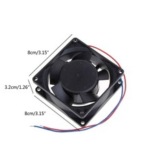 Brand New 8314HR ORIGINAL DC 24V 250MA 6.0W Cooling Fan Cooler 8032 80x80x32mm