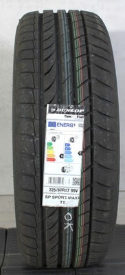 1 x 225/60R17 99V Sommerreifen Dunlop SP Sport Maxx TT Runflat 2021 *