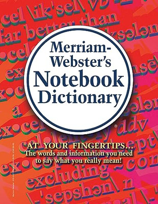 Merriam-Webster's Notizbuch Wörterbuch - Taschenbuch NEU Merriam-Webster 1997-07-10