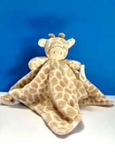 Carter  s Plush Giraffe Lovey W/Pacifier Holder Security Blanket Stuffed Animal