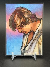 2025 Topps Star Wars Luke Skywalker Sketch Card 1/1 by Artist Brad Hudson