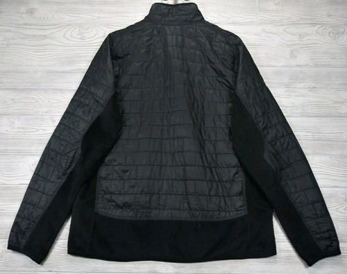 Patagonia Nano Puff Hybrid Jacket Mens XXL Black Fleece Polartec Full Zip - Picture 2 of 6