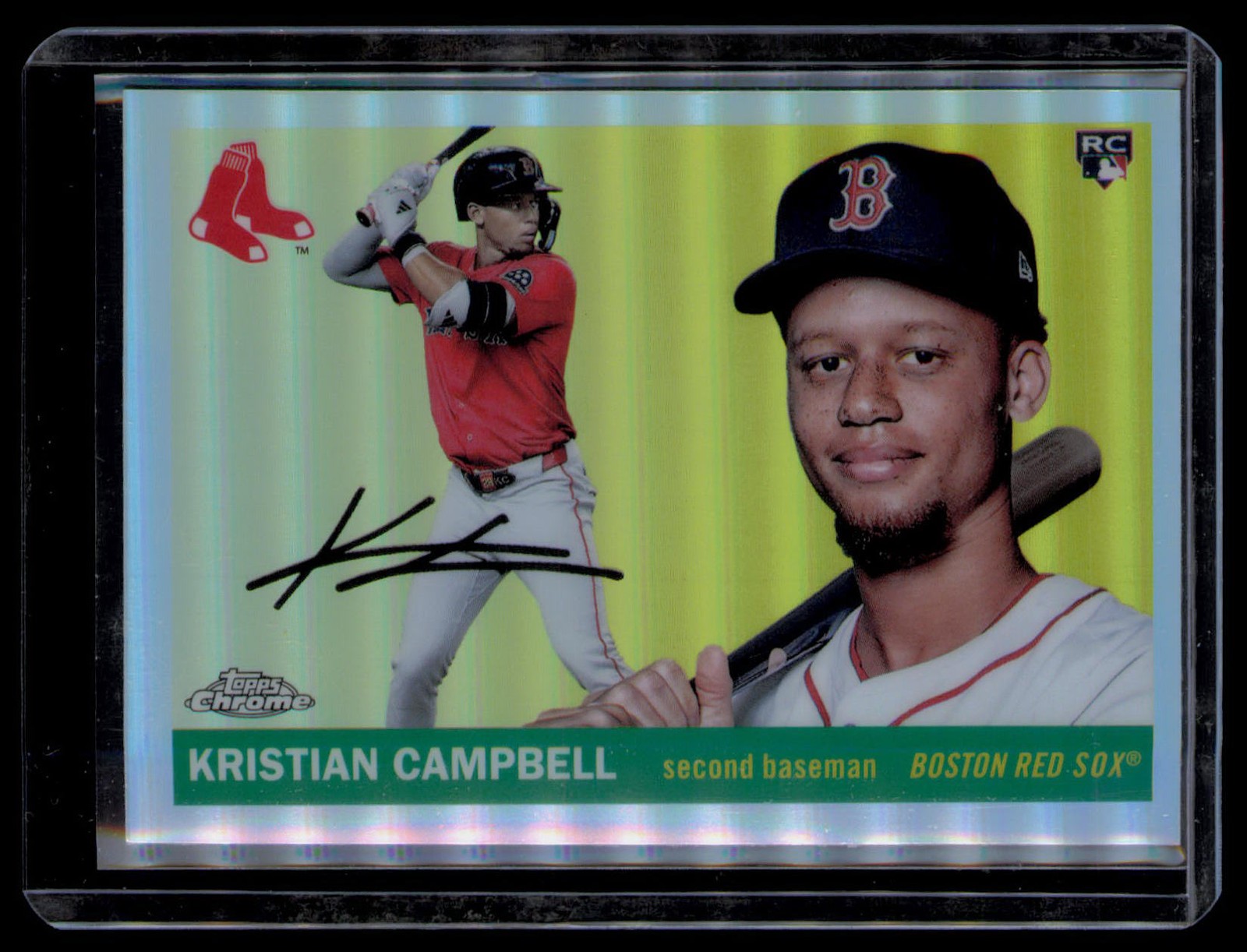 2025 Topps Chrome Platinum #318 Kristian Campbell Refractors