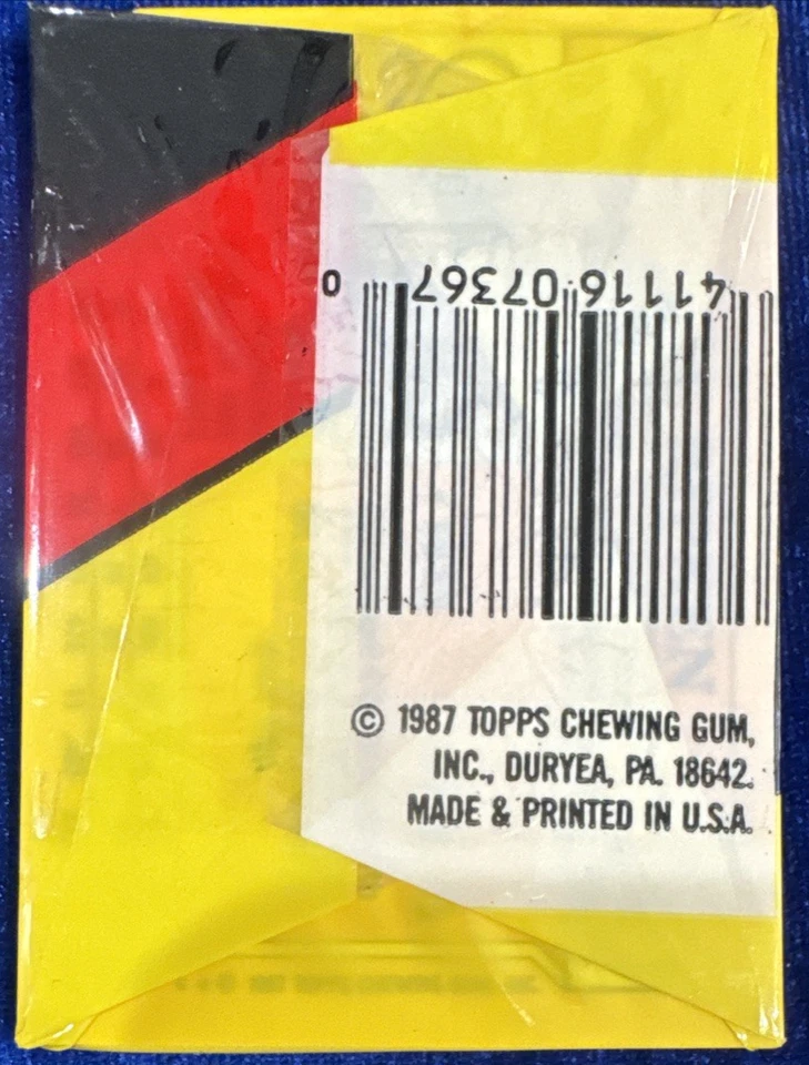 Mini caja de béisbol Topps 1987 36 paquetes sin abrir envío prioritario gratuito con tarifa plana Foto 4 de 4