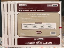 5 Pioneer Refill 46-MP For Albums Archival Acid Free Photo Safe 25 Sheets Total