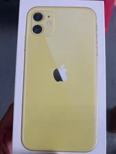Apple iPhone 11 128GB Yellow Original Retail Box ONLY NO Phone NO Accessories