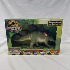 1996 Jurassic Park The Lost World Stegosaurus “Spike Tail” Dino Strike - New