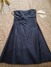 Women's Jim HJelm Occasions Navy Blue Cocktail Dress Size 12, New With Tags