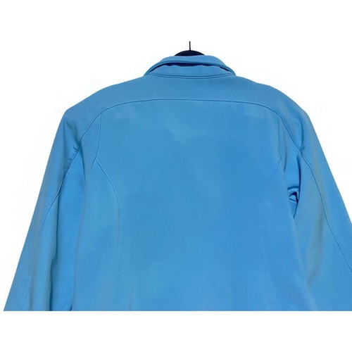 LL Bean Jacket Women's Size Medium Light Blue Full Zip With Side Pockets - Picture 6 of 7