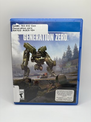 Generation Zero -- Standard Edition (Sony PlayStation 4, 2019) PS4 Open World