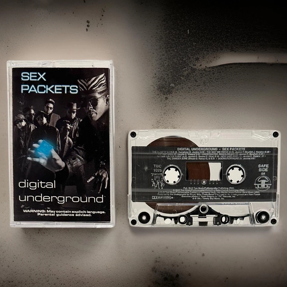 •DIGITAL UNDERGROUND - SEX PACKETS• ~1990 OG PRESSING~ (CASSETTE TAPE) (2) - Image 2 of 4