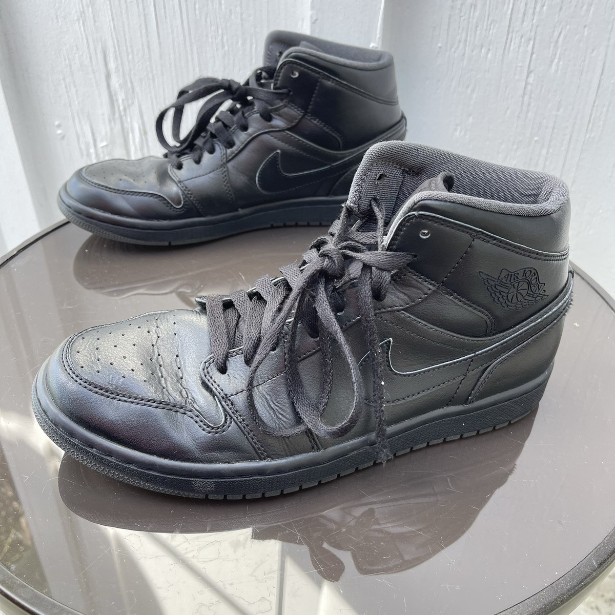 Size 8 - Air Jordan 1 Mid Black for sale online | eBay Size 8 - Air Jordan 1 Mid Black for sale online | eBay