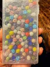 TINKRSTUFF 10mm Multicolor Round Shamballa Disco Ball Crystal Rhinestone Beads