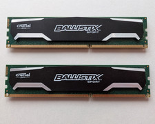 Crucial Ballistix Sport 8GB 2x4GB DDR3 1600MHz PC3-12800 Desktop RAM - TESTED