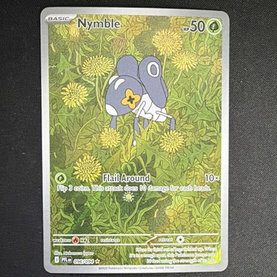 Pokémon Nymble 096/094 PFL: Full Art Rare Basic 50 HP 10 ATK