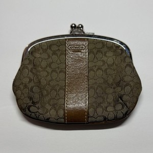 Coach Kiss Lock Coin Purse | eBay