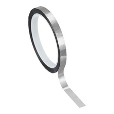 Metalized Polyester Film Tape 3/8" x 55 Yard Glossy Silver