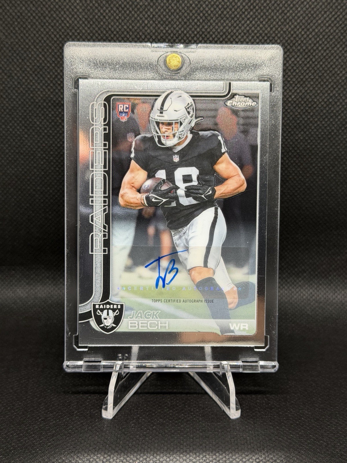 2025 Topps Chrome - Jack Bech #RA-JBE Rookie Autographs (AU, RC)