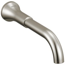 Delta Trinsic Wall Mount Bathroom Faucet 3 Hole Brushed Nickel Bathroom Sink