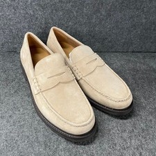 COLE HAAN Pinch Prep Penny Loafer Men's Size US 8.5 M Birch Beige