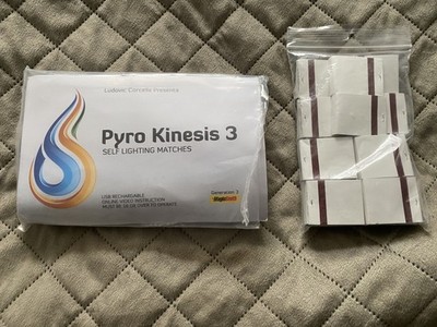 1A-ANGEBOT! Pyro Kinesis 3 by Magic Smith + 24 Strichholz-Briefe