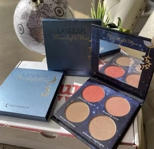 2 LASPLASH cosmetics - MOONLIGHT GLOW FACE PALETTE -blush, bronzer & highlight