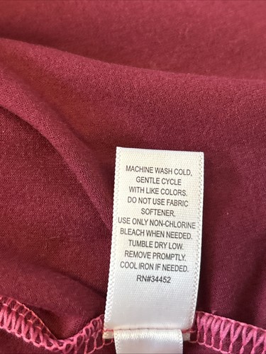Cuddl Duds Flexwear Damen Rote Wurzel Rosa Ärmellos Maxi Lounge Kleid Gr. L - Bild 12 von 16