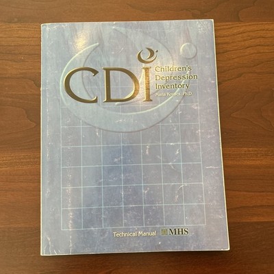Children s Depression Inventory CDI Maria Kovacs PhD Technical Manual