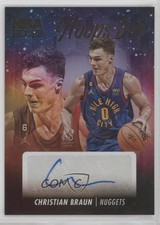 2023-24 Panini NBA Hoops Hoops Ink Christian Braun #HI-BRU Auto i2b