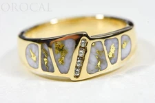 Gold Quartz Ring "Orocal" RM882D8Q Genuine Hand Crafted Jewelry - 14K Gold Casti