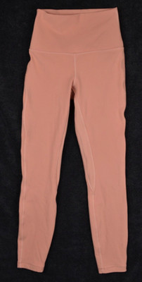 Lululemon Align High Rise Pant 25  Nulu Size 2 Pink Savannah