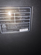 KAHUNA LM-6800S MASSAGE CHAIR