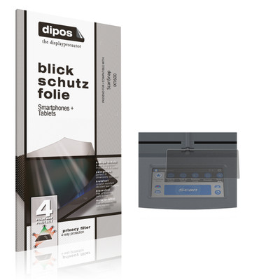 Blickschutzfolie für ScanSnap iX1600 matt Schutzfolie Folie Display Schutz dipos