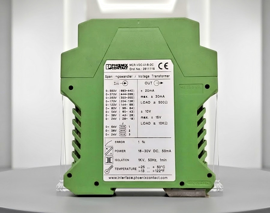 Phoenix Contact MCR-VDC-UI-B-DC 2811116 Voltage Transformer Signal Conditioner