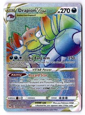 drapion vstar pokemon card value Pokemon TCG - Drapion VSTAR Lost Origin Full Art Holo Card 119/196 main image 0