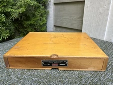 VINTAGE GEORGE GORTON MACHINE CO RACINE, WISCONSIN SET NO 12 - 1 DRAWER TOOLS