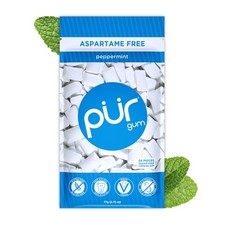 PUR Gum  Aspartame Free Chewing  100 55 Count Pack of 1 , Peppermint