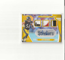 2025 ABSOLUTE FOOTBALL TOTT ALEX HIGHSMITH TRIPLE PATCH AUTO #23/25