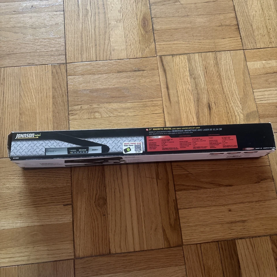 Johnson Digital laser Level with Carrying Case New In Box Never Used - Image 2 of 4