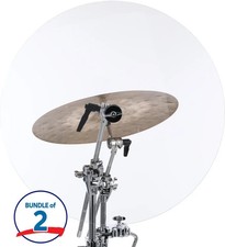 Sound Shields VDS-20DIA-K 20 inch Cymbal Shield with 1/2 Inch Hole 2-pack 
