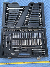 Matco Silver Eagle(101 pc) Socket/Wrench Set 1/4"&3/8"(SAB101SE) Master Mechanic