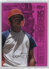 2022 Skybox Metal Universe Champions Shredders PMG Pink 18/75 Armando Cruz ns2