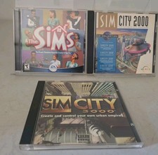 Lot: SIM CITY: PC Games - The Sims - Sim City 2000 - Sim City 3000