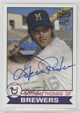 2019 Topps Archives Fan Favorite 1979 Design Gorman Thomas #FFA-GT Auto ex0