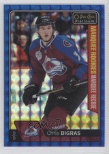 2016 O-Pee-Chee Platinum Marquee Rookies Royal Blue Cubes 9/99 Chris Bigras g1m